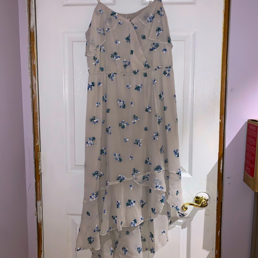 Beautiful mid length high low dress